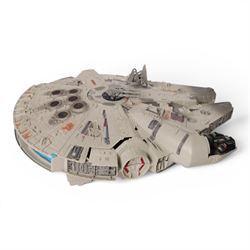Kenner Star Wars The Power of the Force playsets, including Dewback and Sandtrooper, Rebel Snowspeeder, Darth Vader's Tie Fighter, Bantha and Tusken Raider, Speeder Bike with Luke Skywalker, X-Wing Fighter =, Tie Fighter and Millennium Falcon, all with boxes