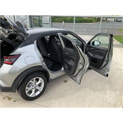 FG70 YZV - Nissan Juke - 2020, 1.0L, Acenta 5dr, silver, two keys, 4350 miles, automatic, petrol, v5 present, excellent condition, on instruction from a recent estate clearance - buyers premium 10% + VAT. (12%inc.) - THIS LOT IS TO BE COLLECTED BY APPOINTMENT FROM DUGGLEBY STORAGE, GREAT HILL, EASTFIELD, SCARBOROUGH, YO11 3TX