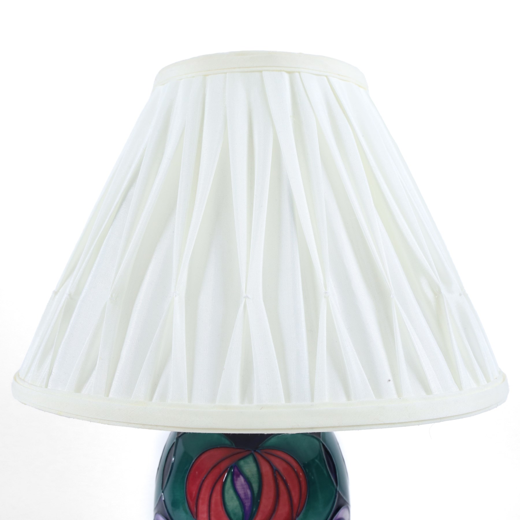 Moorcroft Tribute To Charles Rennie Mackintosh lamp , H42cm