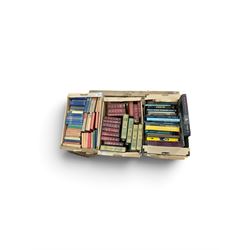 Collection of books, mainly antique reference books, in nine boxes 