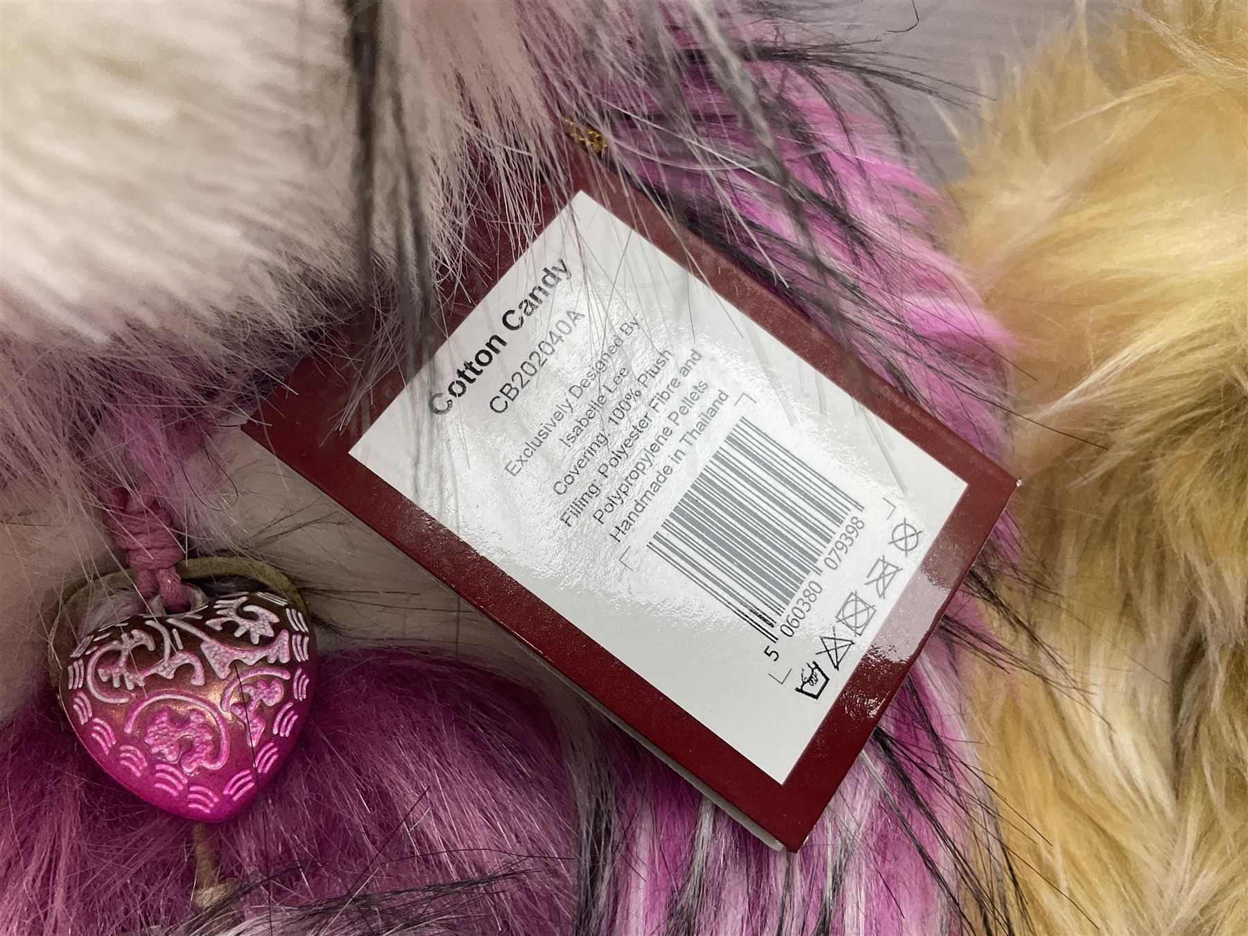 Charlie Bears - limited edition Plumo Collection 'Anke' CB191959A, limited to 3000; 'Cheese Whizz' CB202040C; and 'Cotton Candy' CB202040A; all with labels (3)