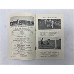 Two F.A. Cup Final programmes at Wembley - 1950 Arsenal v Liverpool played on April 29th and 1951 Blackpool v Newcastle United on April 28th including Stanley Matthews (2)
