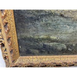 William Anslow Thornley (British fl.1858-1898): Shipping at Tynemouth, oil on canvas signed 35cm x 29cm