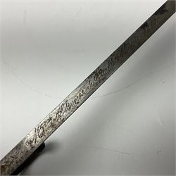 Two 19th century French model 1874 epee bayonets, each with 52cm steel blade, and armoury dates for 1880 and 1881 L64cm overall (2)