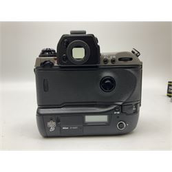 Nikon F5 50th Anniversary Model camera body, serial no. 3116231, with neck strap and original presentation box 