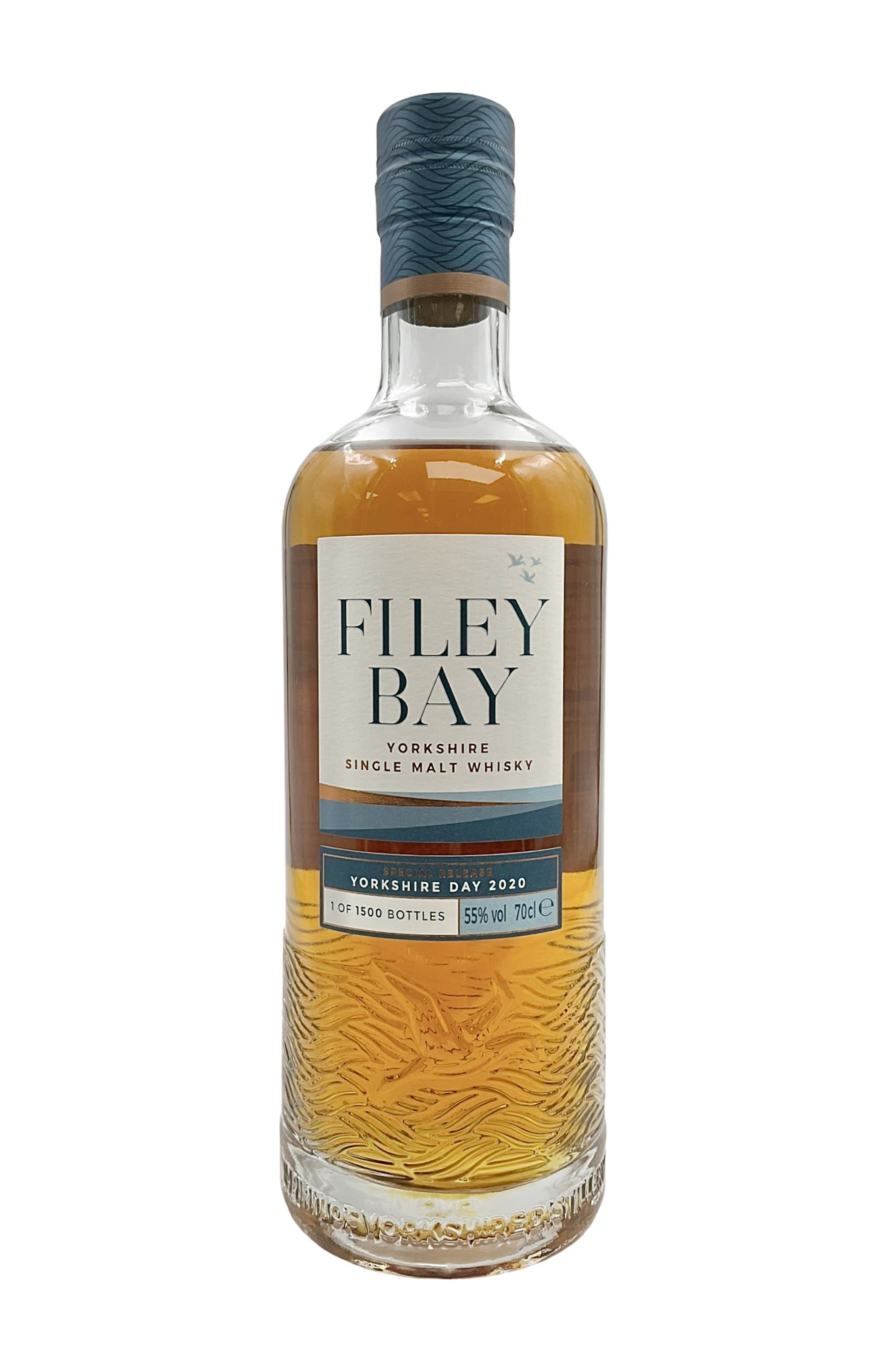 Spirit of Yorkshire Distillery, Filey Bay special release Yorkshire Day 2020 single malt whisky, 1 of 1500 bottles, 70cl 55% vol