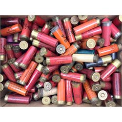 Over one-hundred and thirty 12-bore shotgun cartridges SHOTGUN CERTIFICATE REQUIRED