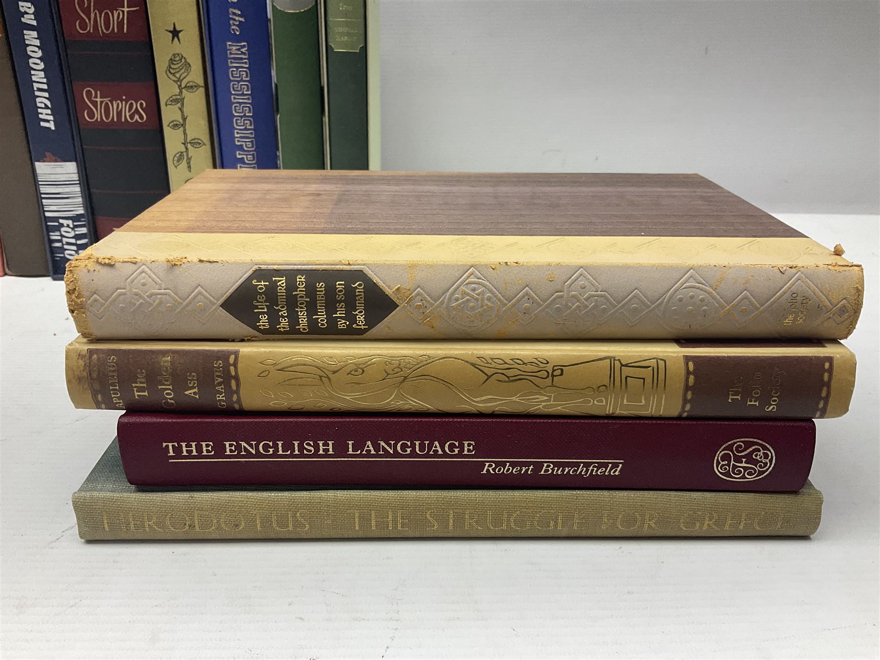 The Folio Book; nineteen volumes, including Civilisations, The Long Weekend, Comic Short Stories, Travels of a Victorian Photographer etc