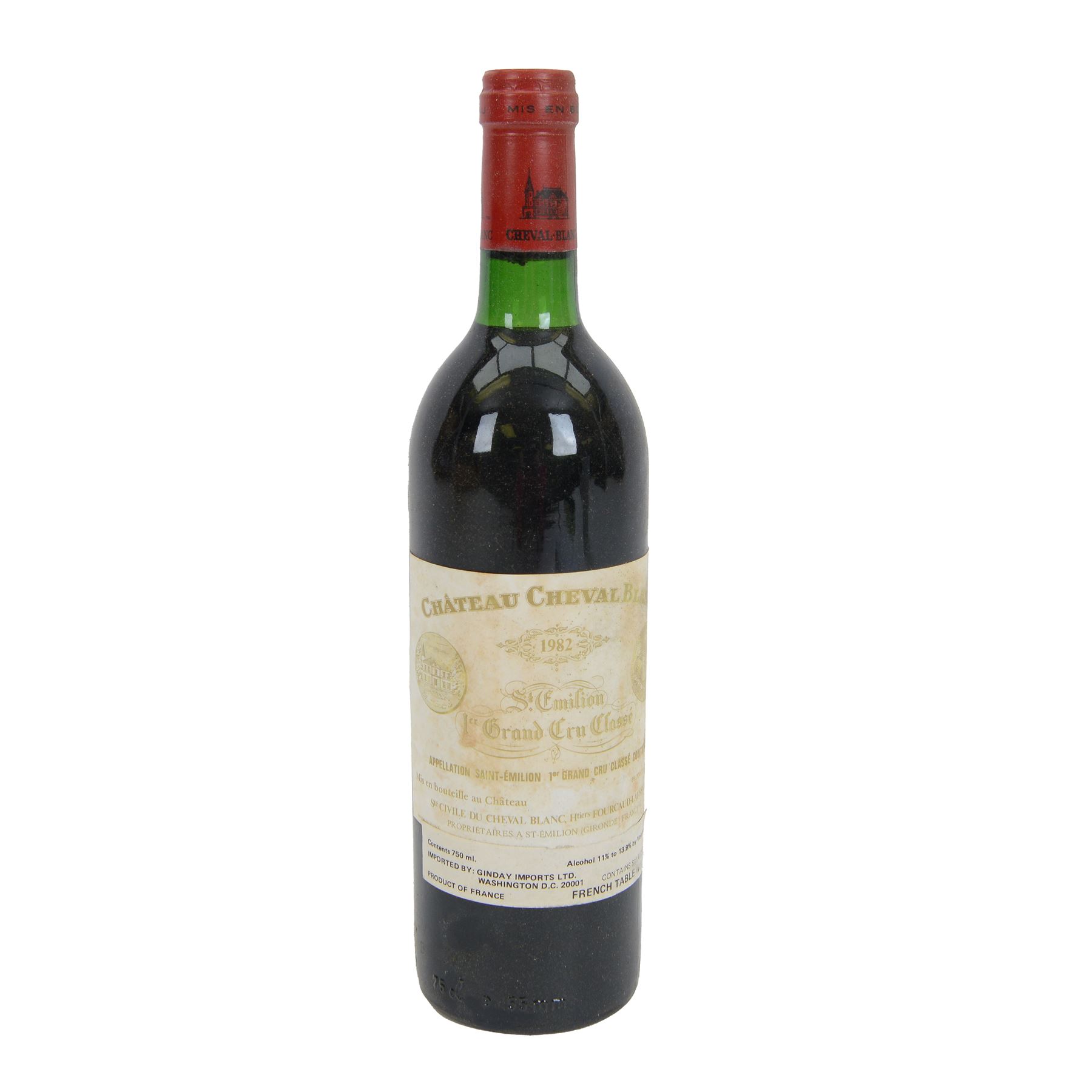 Chateau Cheval Blanc, 1982, St Emilion Grand Cru, 75cl, 11% to 13.9% Vol