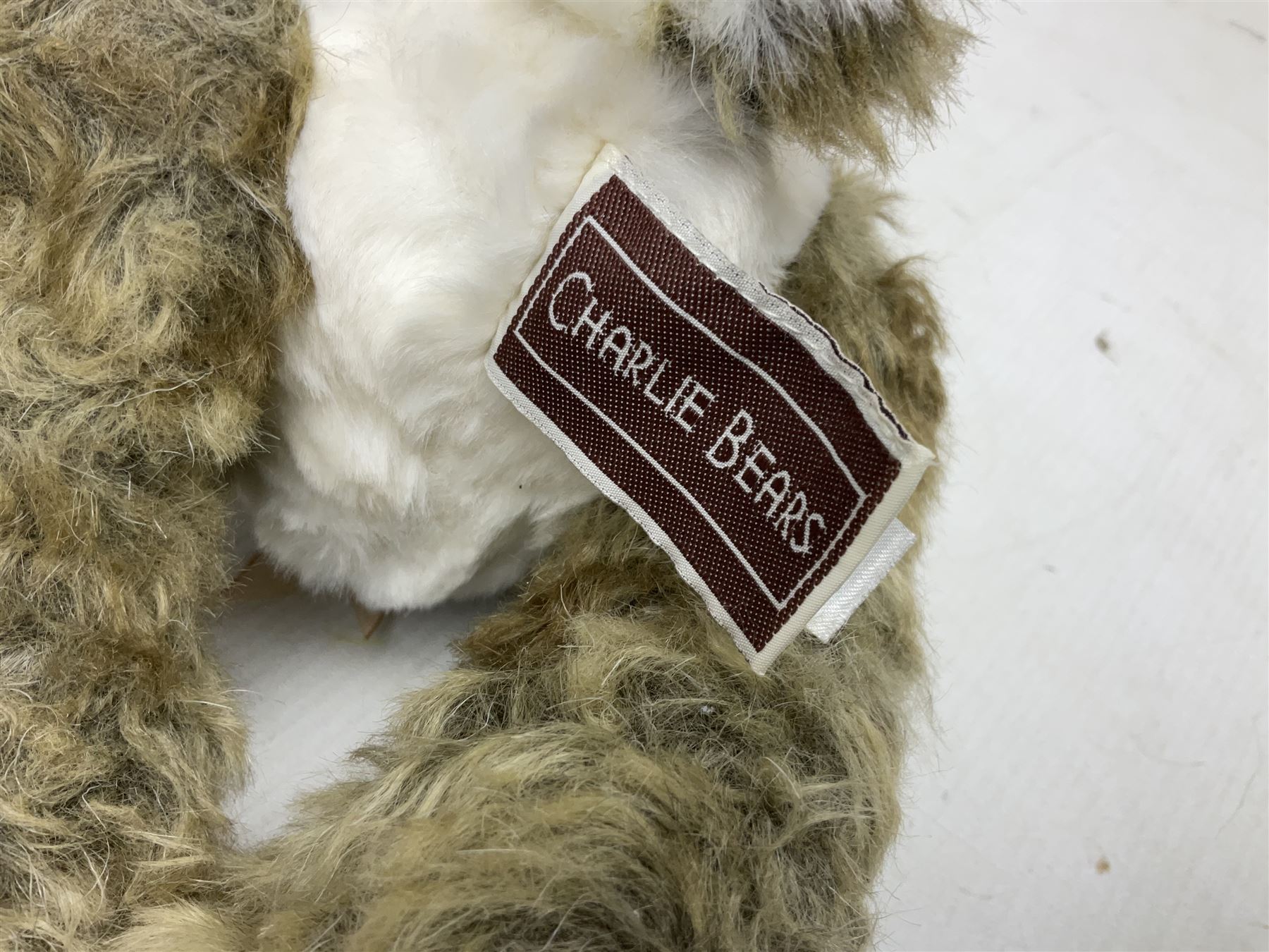 Charlie Bears - 'Gum Drop' CB2052360; 'Lettice' CB2060140; and 'Hop' CB185179B; all with labels (3)