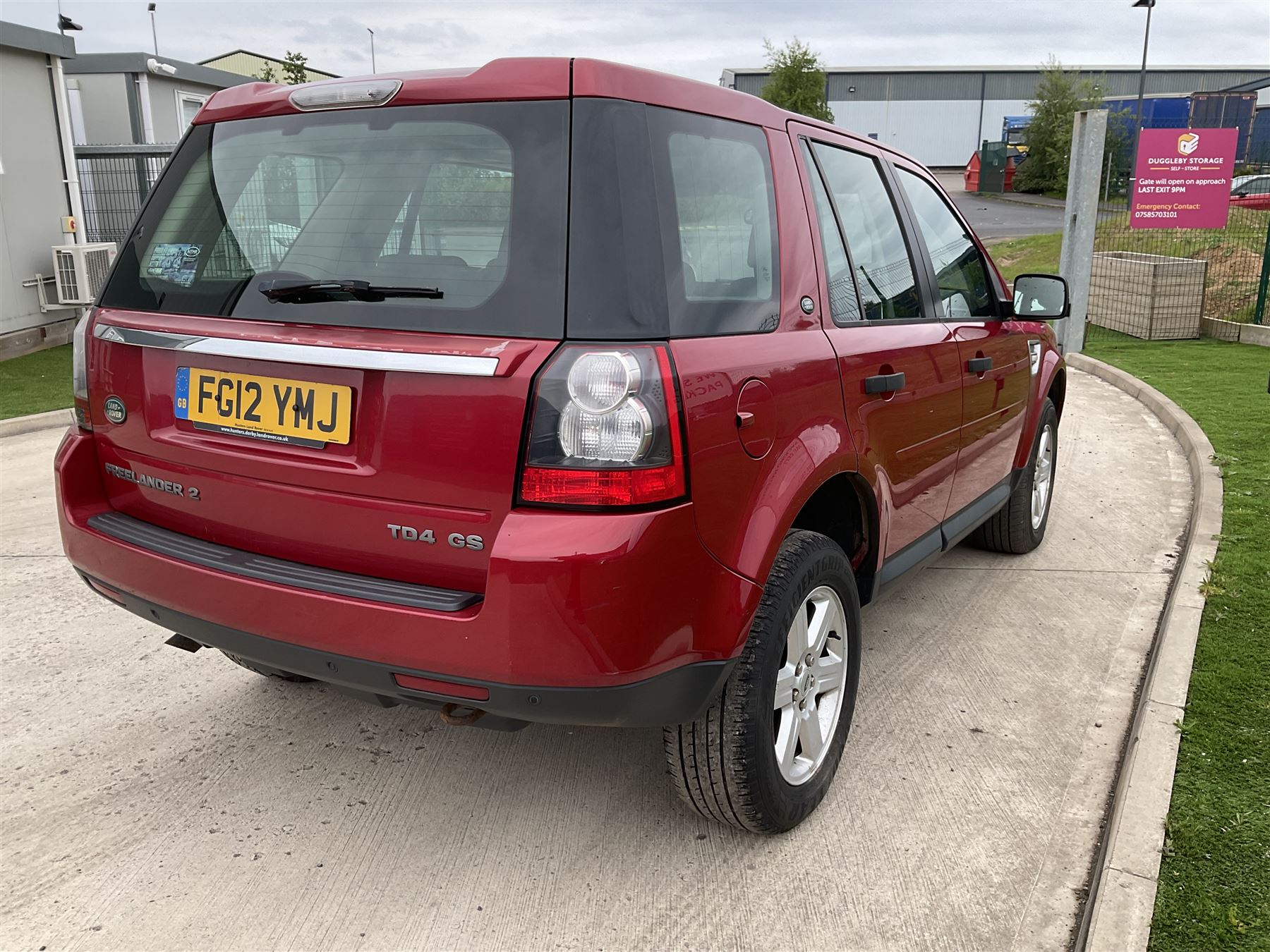 LAND ROVER - Freelander 2 2012, 2.2 TD4 GS, 85,000 miles, manual, red, V5 present, single key - THIS LOT IS TO BE COLLECTED BY APPOINTMENT FROM DUGGLEBY STORAGE, GREAT HILL, EASTFIELD, SCARBOROUGH, YO11 3TX