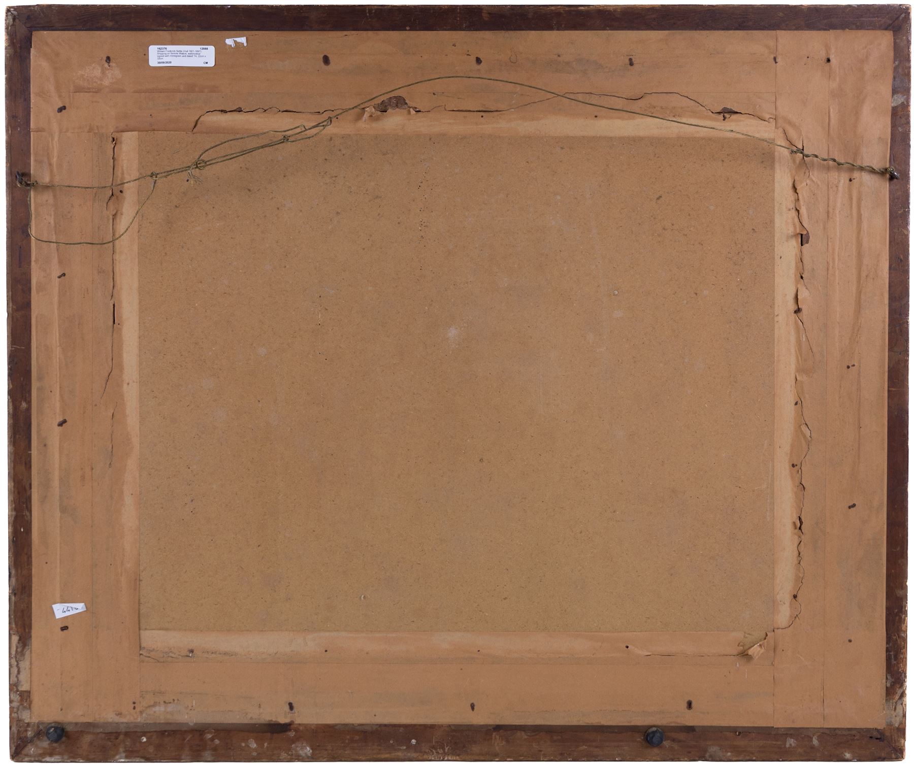 William Frederick Settle (Hull 1821-1897): Shipping on Serene Waters, watercolour signed with monogram and dated '74, 22cm x 33cm 