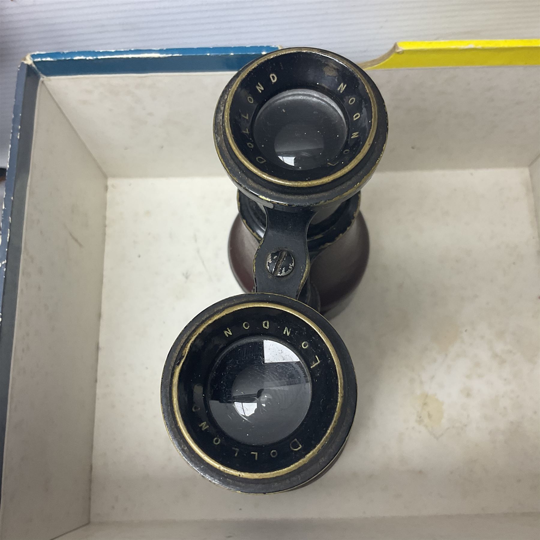 Pair of Asahi Pentax Prism binoculars, a pair of Dolland binoculars, other binoculars, including cased examples and a Miranda Pro 3 tripod