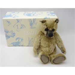  Steiff limited edition mohair teddy bear 'Sam', as new with tags and original box, L35cm   