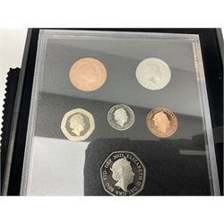 The Royal Mint United Kingdom 2021 proof coin set, cased with certificate