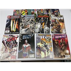 Mixed collection of Marvel, DC and Vertigo (1983-2012) comics, including Marvel Point One (2012) no.1 and Hawkman (1994) no.9 (51) 