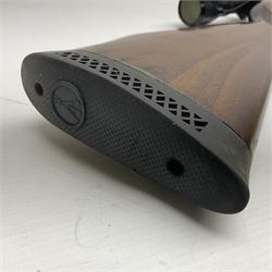 BSA .22 air rifle with under-lever action, the 51cm (20