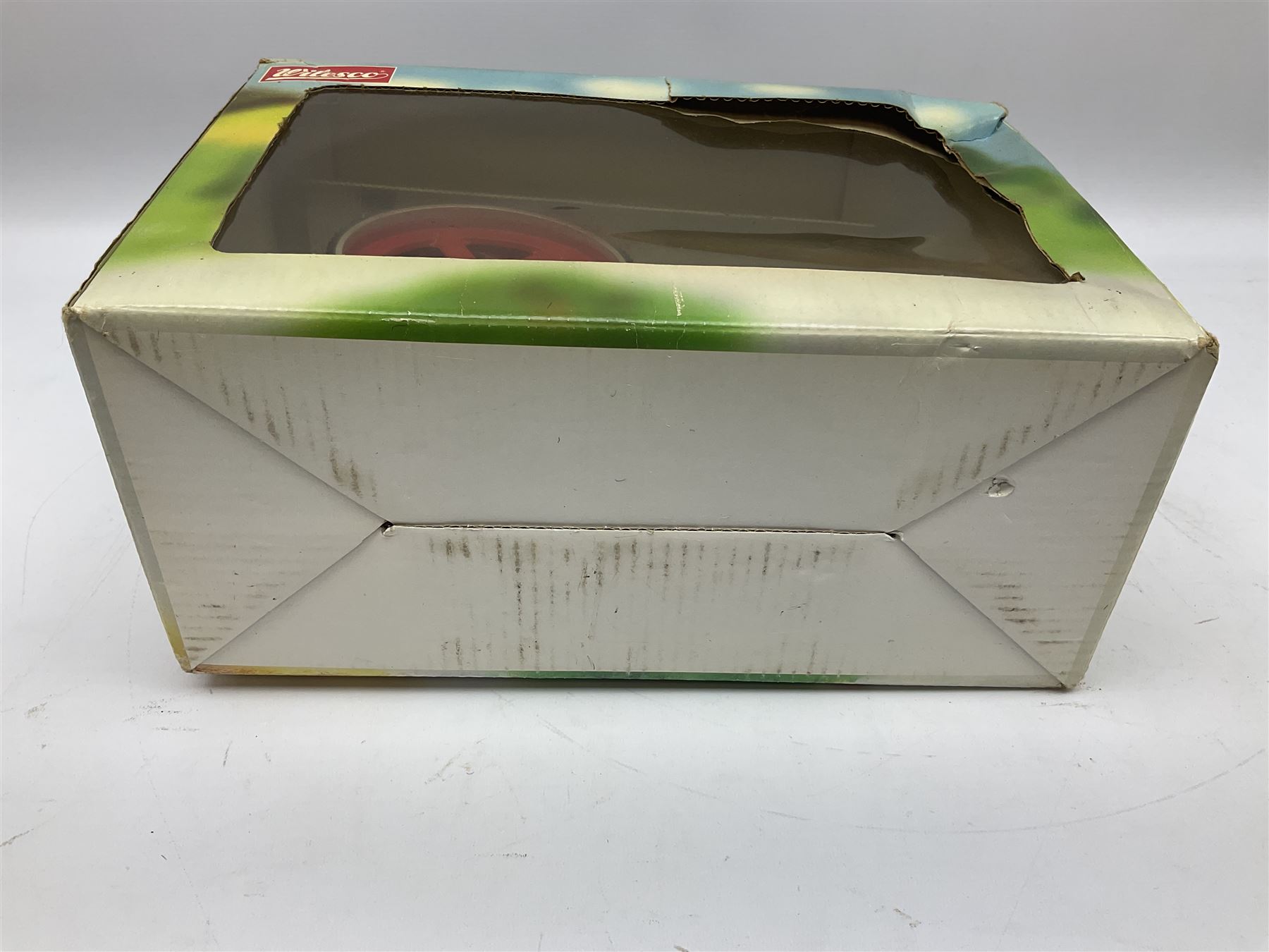 Wilesco steam roller traction engine, boxed