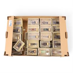 Eaglemoss Lord of the Rings Chess Collection, comprising chess board, ninety-seven boxed chess pieces and corresponding magazines