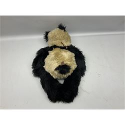 Four Charlie Bears, comprising Konig CB202051, TeaLeaf CB141479, and Pimky CB161656B, each designed by Isabelle Lee, and Hari Hi Way CB175131, all with tags