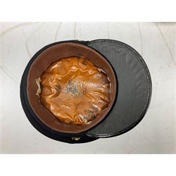 York and Lancaster Regimental mess uniform of jacket and trousers; together with Royal Artillery peaked cap