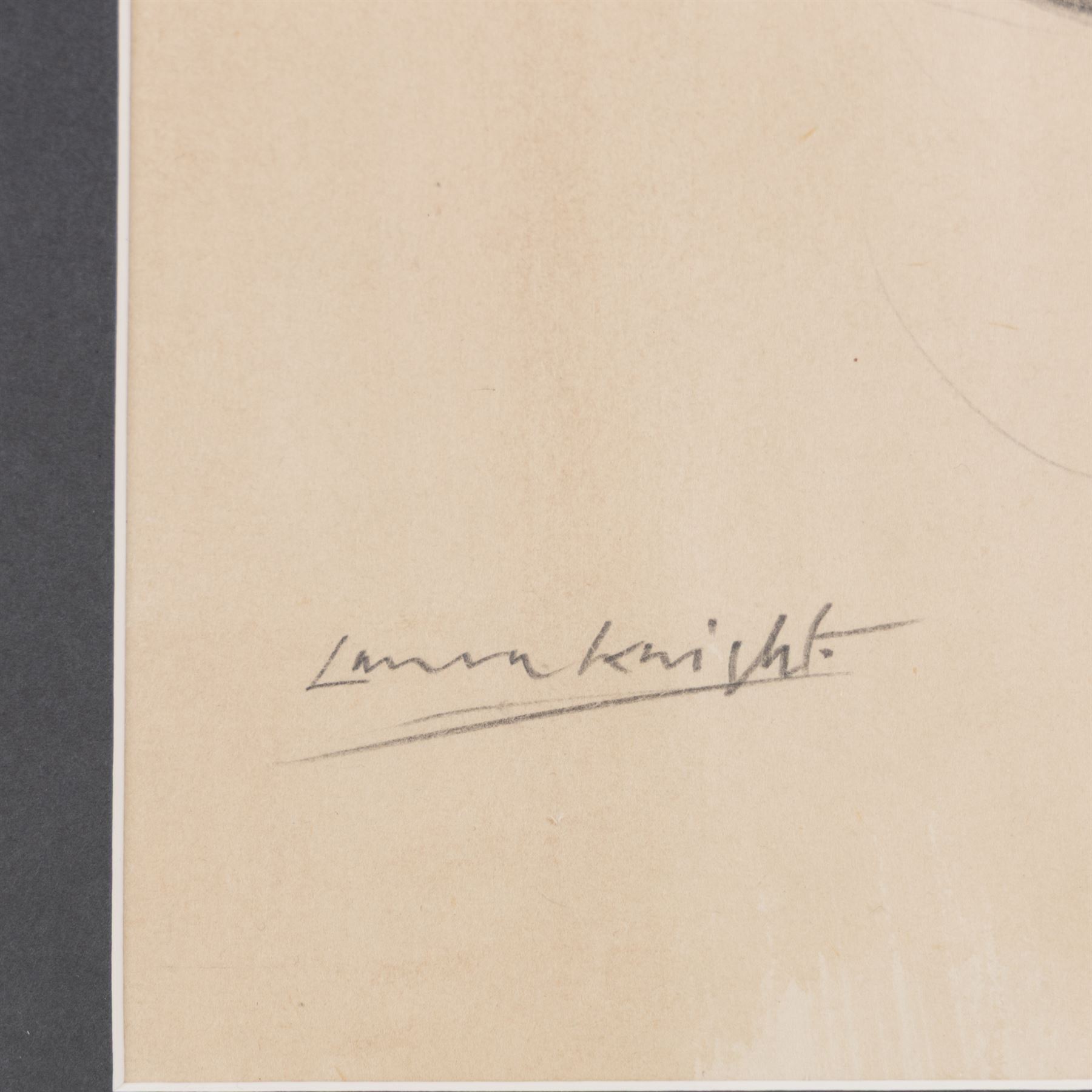 Dame Laura Knight (Staithes Group 1877-1970): Rearing Horse, pencil signed 28cm x 19cm