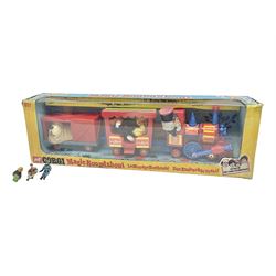  Corgi - The Magic Roundabout train no.851 in original box; with loose Batman, Robin and Lady Penelope figures from Corgi and Dinky vehicles