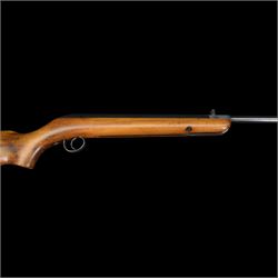 B.S.A. cadet .177 break barrel air rifle, serial number CA82416