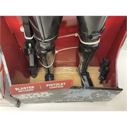 Star Wars - seven Jakks Pacific Big-Figs comprising Death Trooper, Kylo Ren, Darth Maul, First Order Stormtrooper, Poe Dameron, The Inquisitor and Executioner Trooper; all boxed; and another unboxed (8)