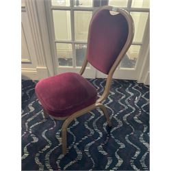 Seven circular bar tables (D55cm), two coffee tables and five conference chairs- LOT SUBJECT TO VAT ON THE HAMMER PRICE - To be collected by appointment from The Ambassador Hotel, 36-38 Esplanade, Scarborough YO11 2AY. ALL GOODS MUST BE REMOVED BY WEDNESDAY 15TH JUNE.