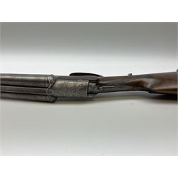 G. Noack Berlin 16-bore side-by-side double barrel non-ejector nitro-proof sporting gun, 79cm damascus barrels with 2.75