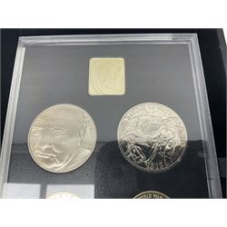 The Royal Mint United Kingdom 2015 proof coin set collector edition, cased with certificate