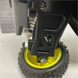 Tamiya - Plasma Edge II radio controlled car together with boxed NX86 Delta Peak AC/DC fast charger and Carson Reflex Stick Pro 3.1 Elektro Set