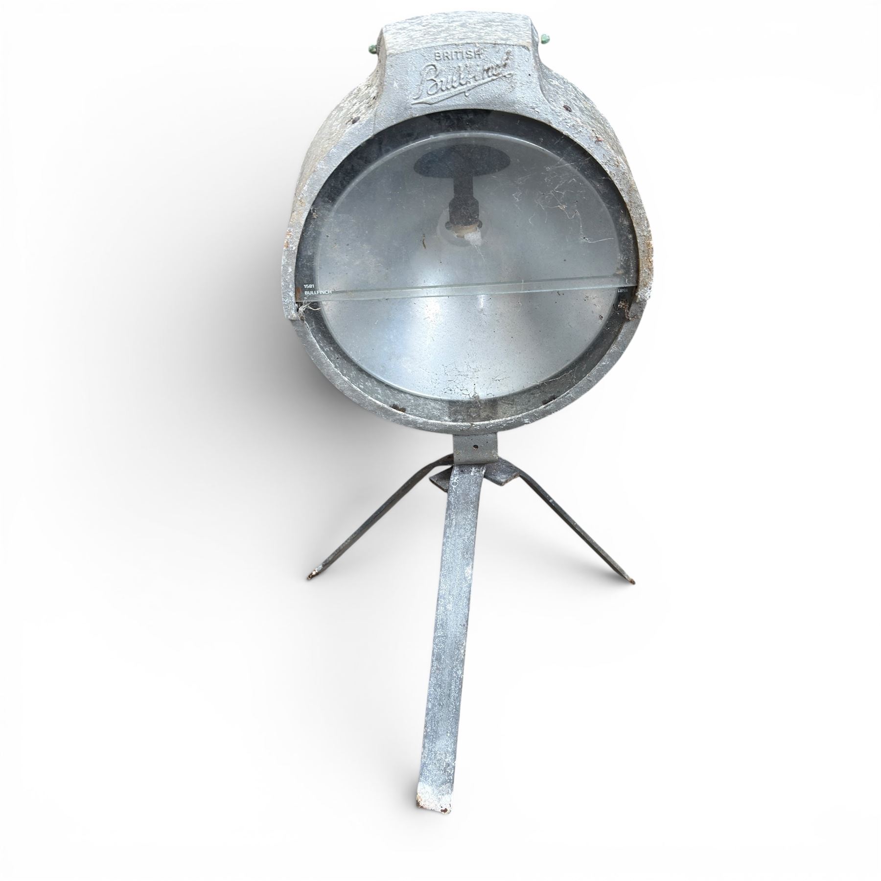 Bullfinch Lighting - collection of four gas floodlights on tripod bases (Small Stands)