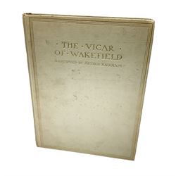 Oliver Goldsmith: The Vicar of Wakefield, illustrated by Arthur Rackham, number 84 of 575 copies signed by artist, published by David McKay Company, Philadelphia 1929 