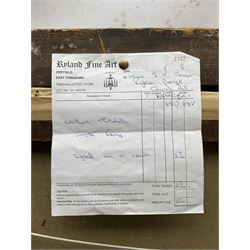 William Mitchell of Maryport (British 1806-1900): Waiting for the Ferry on Lake Windermere, oil on canvas signed and indistinctly dated 1854, 46cm x 82cm 
Provenance: with John Simpson, Ryland Fine Art, Driffield, receipt verso