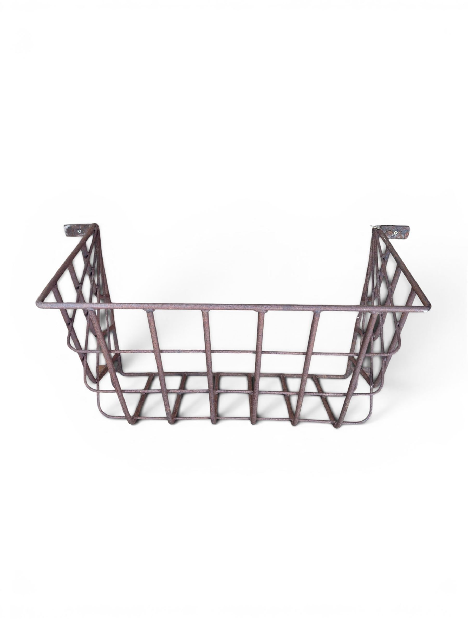 Large country stables wrought iron hay rack