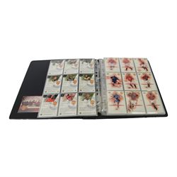 Large collection of Football trading cards, including full Manchester Untied Upper Deck set in official folder, large quantity of Topps Match Attax cards, including full sets, in official collectors binders, Panini Euro 2012 part set in folder, etc, all housed in folders