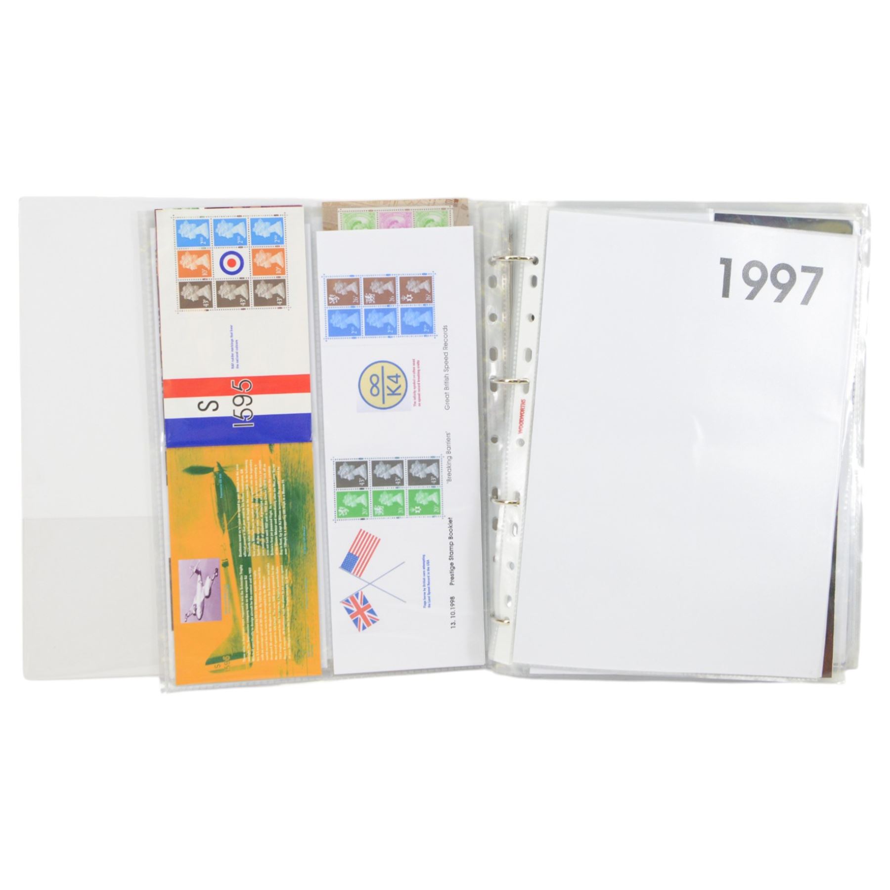 Queen Elizabeth II mint decimal stamps, mostly in presentation packs, face value of usable postage approximately 300 GBP