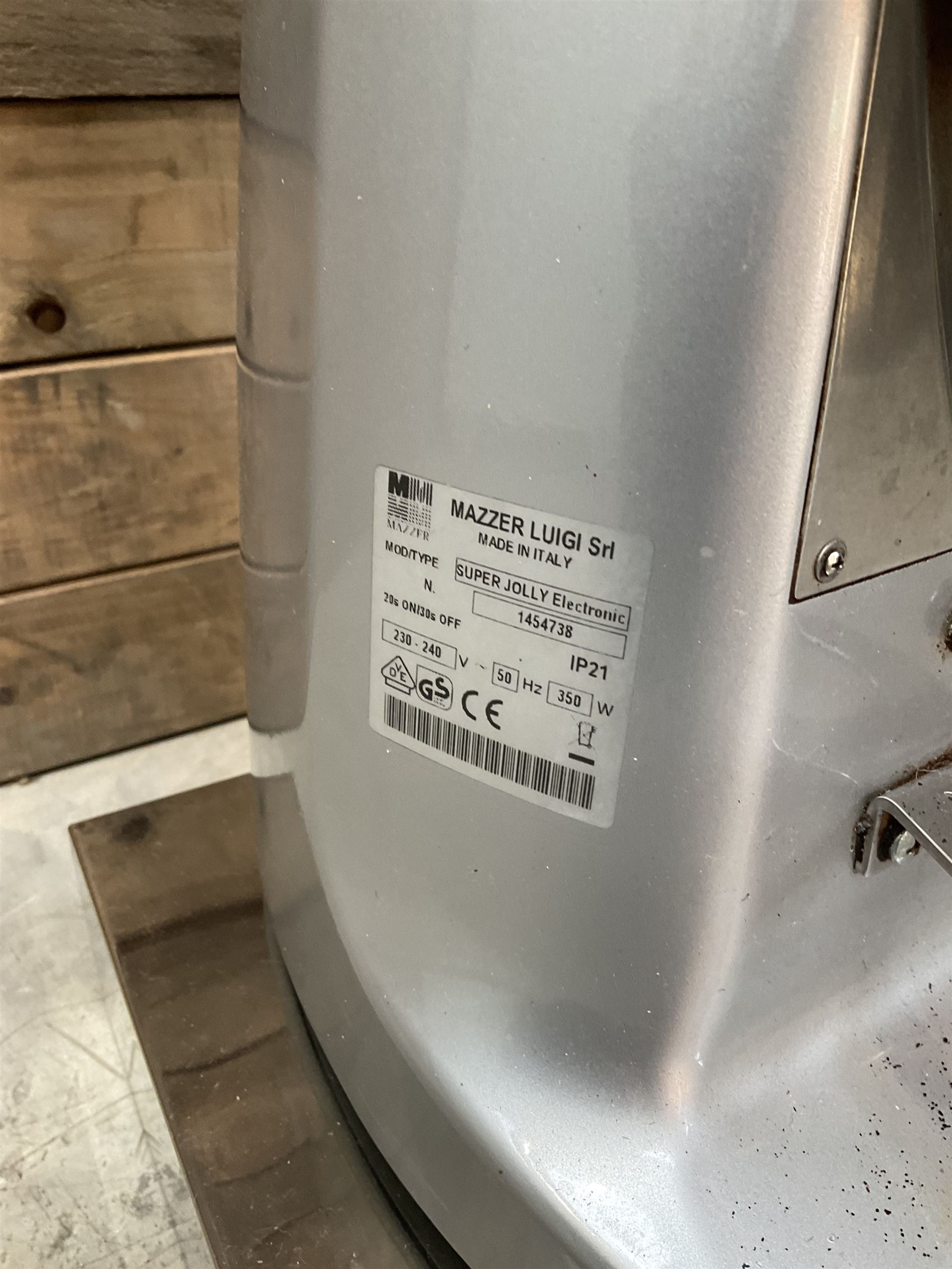 Mazzer Luigi SRL Super Jolly espresso coffee grinder