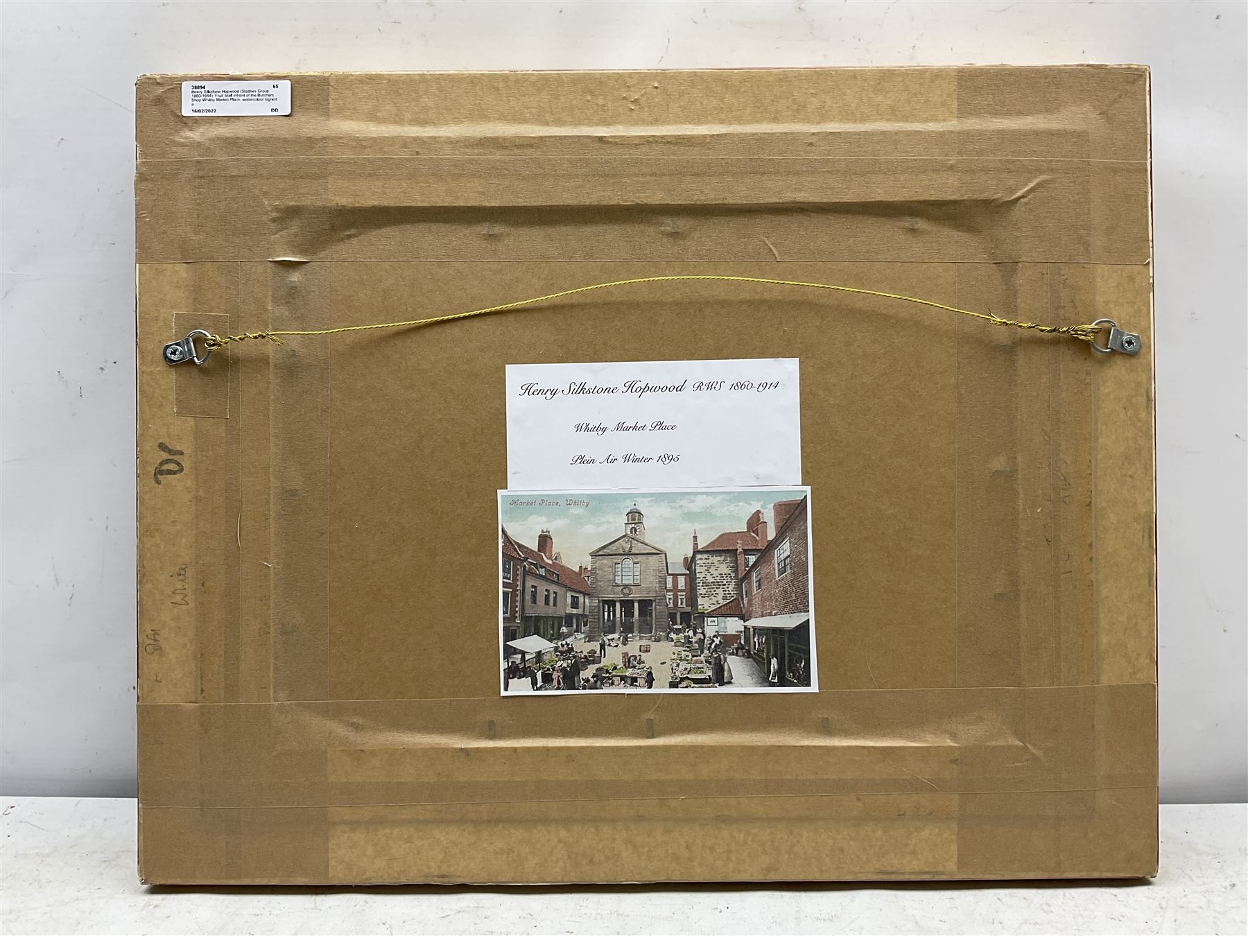 Henry Silkstone Hopwood (Staithes Group 18601914) Fruit Stall in