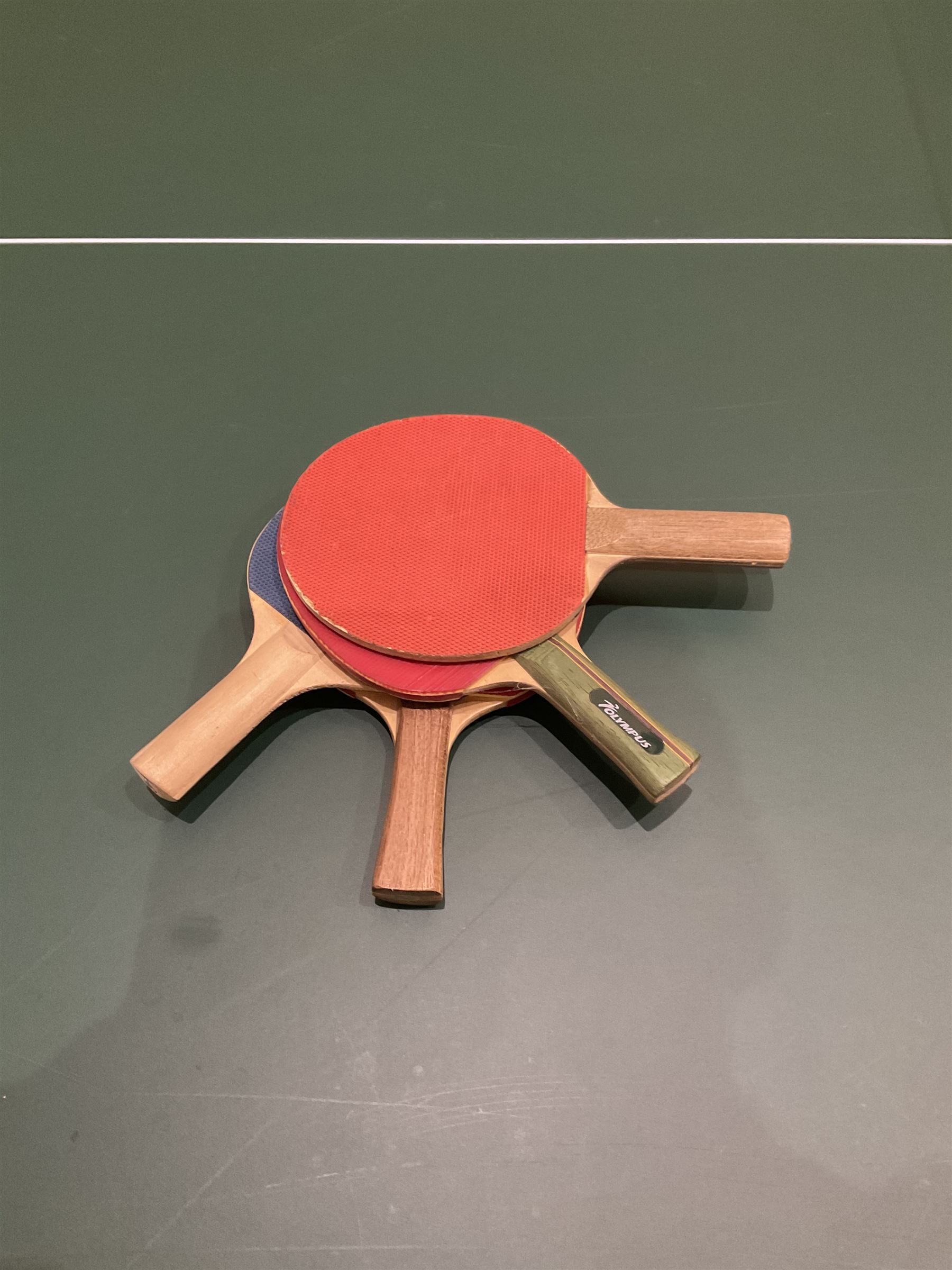 Dunlop Rollaway folding table tennis table with accessories - THIS LOT IS TO BE COLLECTED BY APPOINTMENT FROM DUGGLEBY STORAGE, GREAT HILL, EASTFIELD, SCARBOROUGH, YO11 3TX