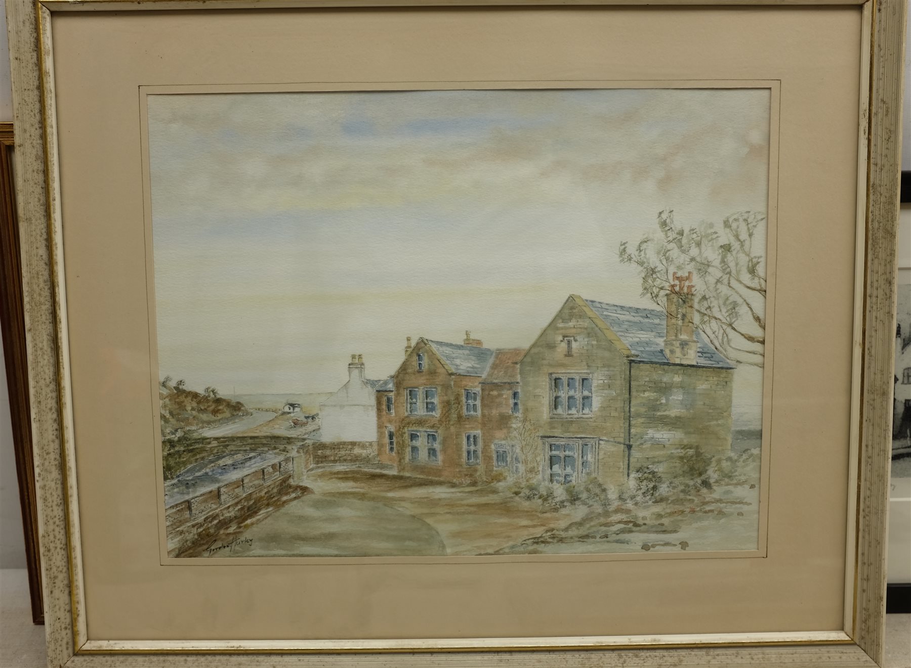 David Morris (British Contemporary) 'Grape Lane Whitby', artist's