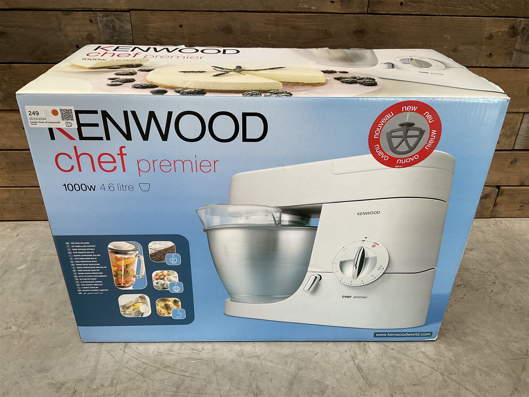Kenwood Chef Premier 1000w food mixer