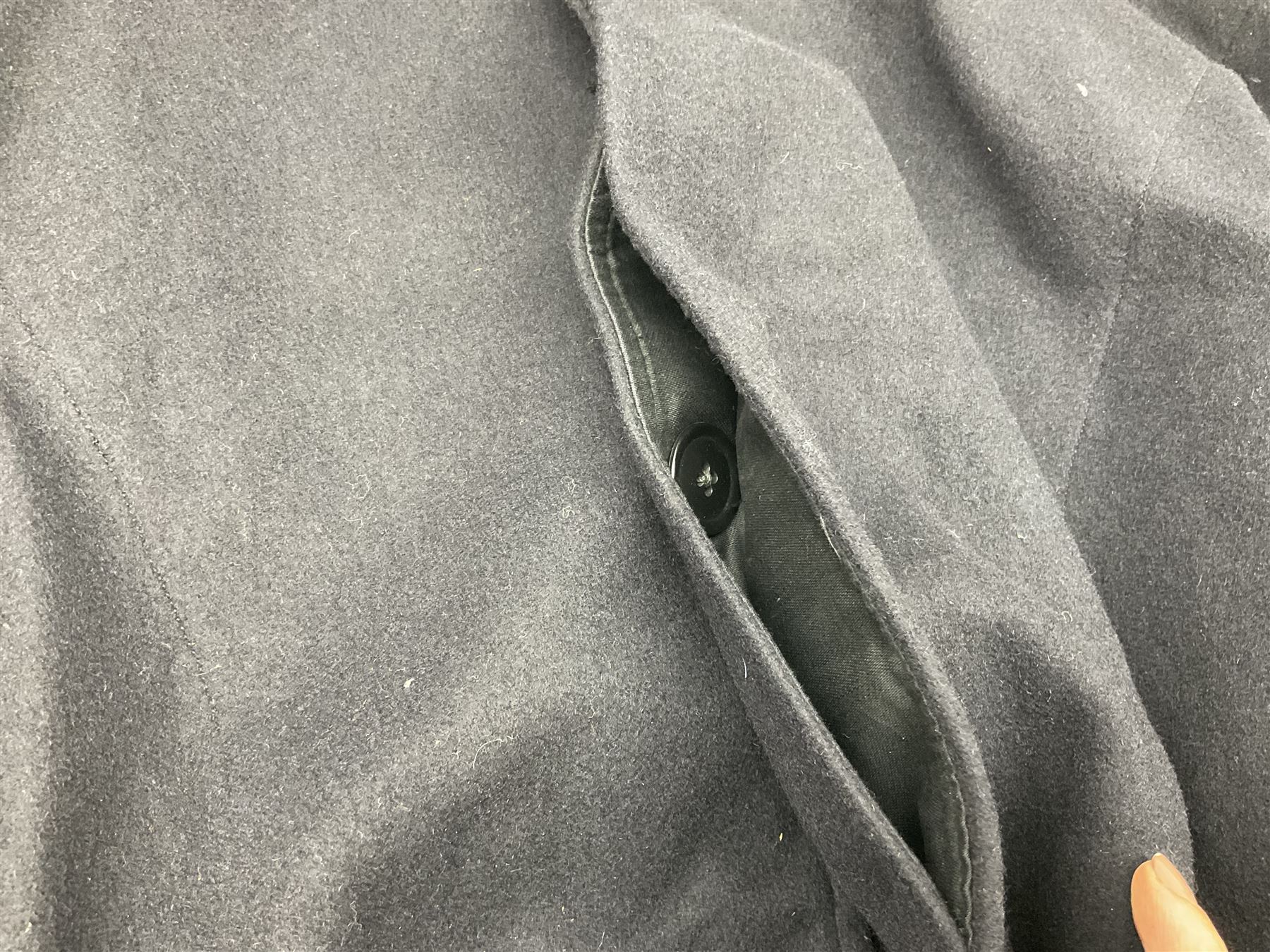 Hull City Police - vintage tunic with matching cape, collar no.H460; another tunic with WW2 medal ribbon bar; early sergeant's tunic; and later sergeant's tunic (5)