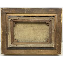 William Mellor (British 1851-1931): 'On the Llugwy - North Wales', oil on canvas signed, titled verso 19cm x 29cm