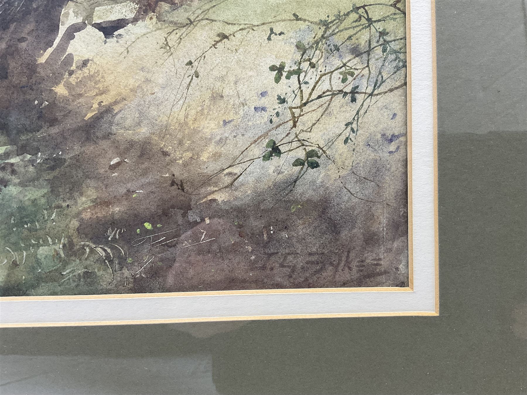 John Guttridge Sykes (British 1866-1941): Poultry in the Farmyard, three watercolours signed max 27cm x 38cm (3)