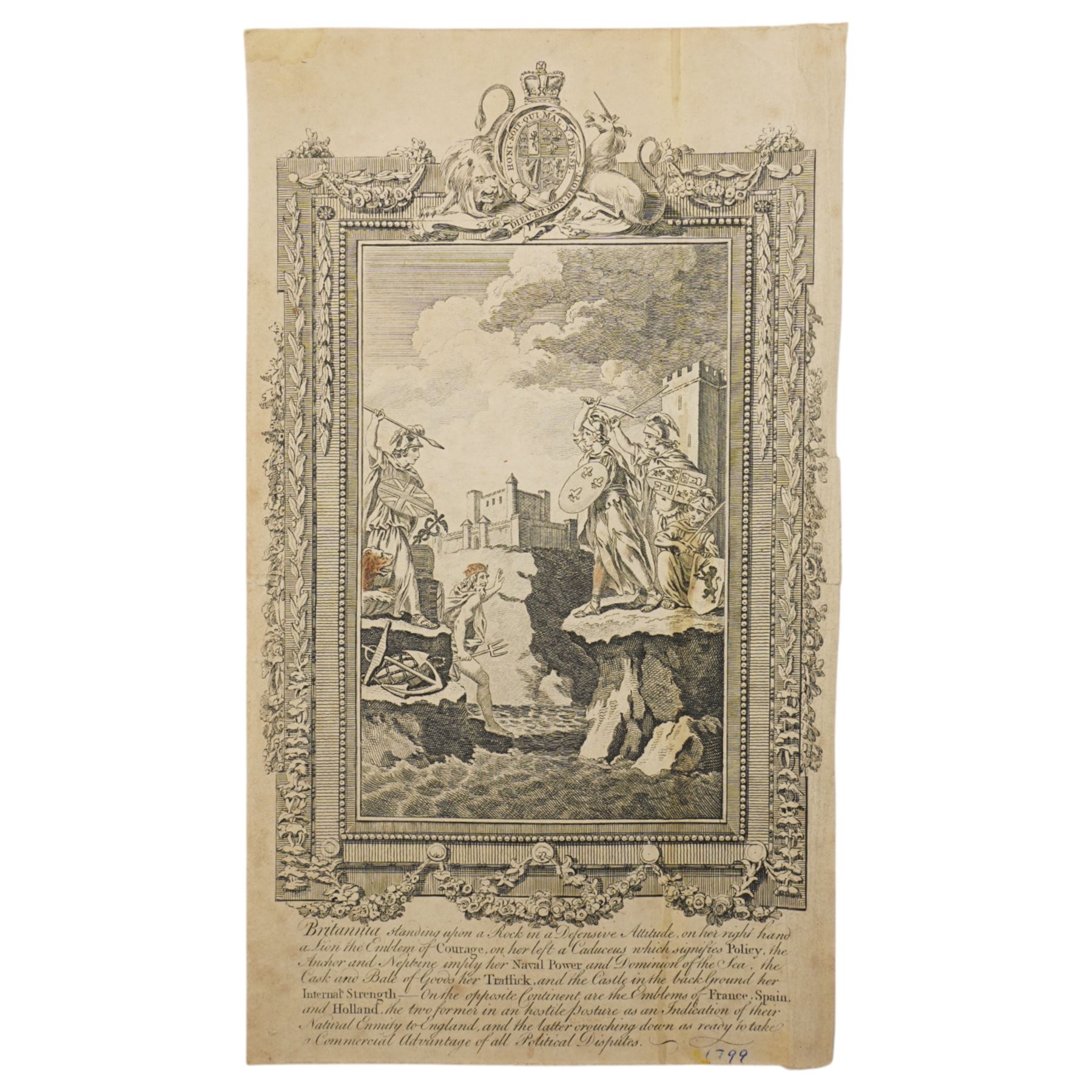 After Samuel Wale (British 1721-1786): Russell's - 'The History of England': A group of engraved plates of English monarchs from Britannia (plate 0) to George III (plate 52) and Queen Charlotte (plate 53), set forty-nine engravings drawn by Samuel Wale for Rev. William Russell’s History of England, pub. c.1770s–1780s, 32cm x 18cm (49) (unframed)
Provenance: consigned by English Heritage