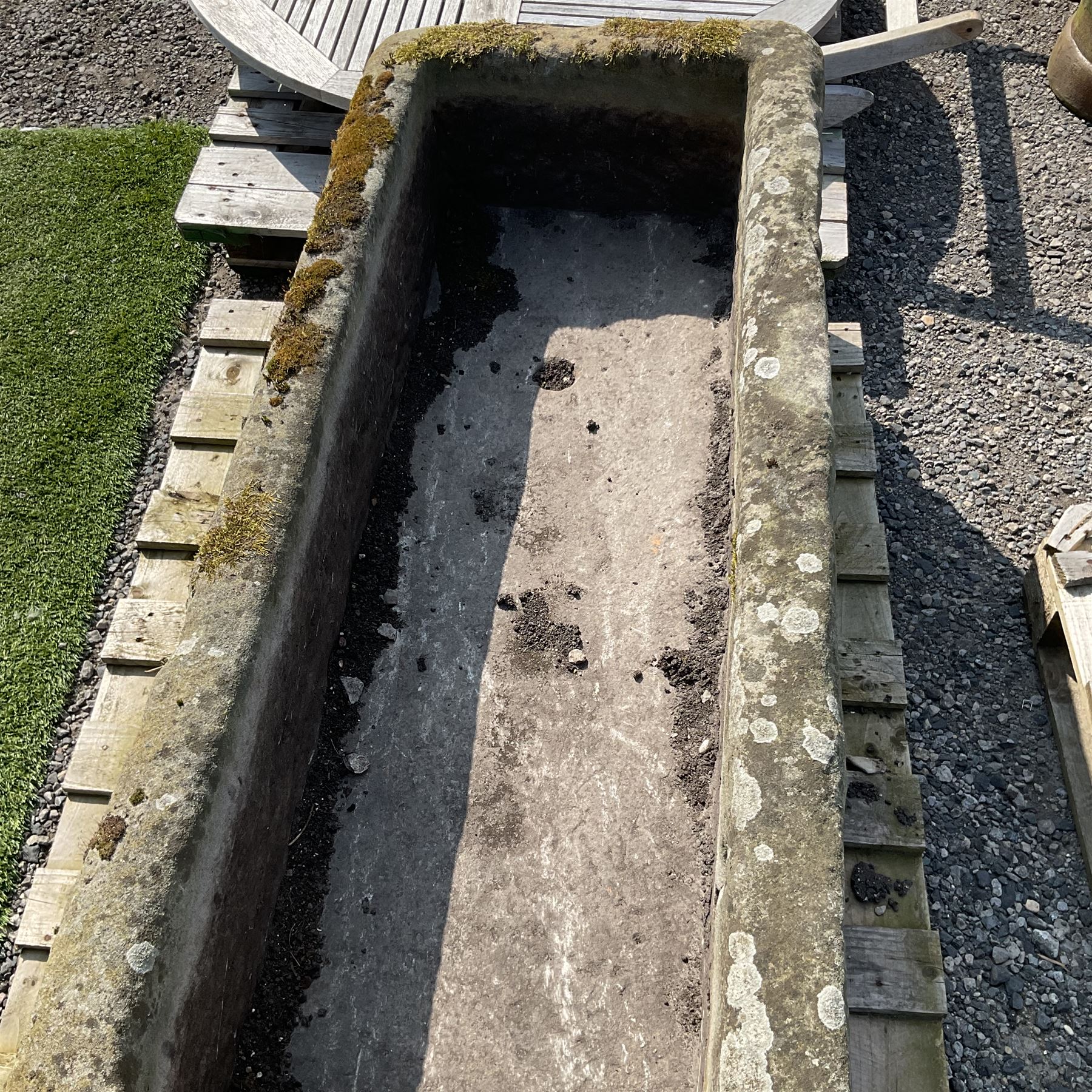 19th century large carved stone trough  - THIS LOT IS TO BE COLLECTED BY APPOINTMENT FROM DUGGLEBY STORAGE, GREAT HILL, EASTFIELD, SCARBOROUGH, YO11 3TX