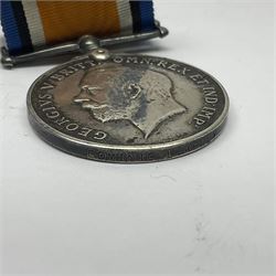 WWI pair of medals comprising Mercantile Marine medal and British War medal, awarded to Dominic L Kelly; both with ribbons and part original packaging and a Victoria Diamond Jubilee medallion.